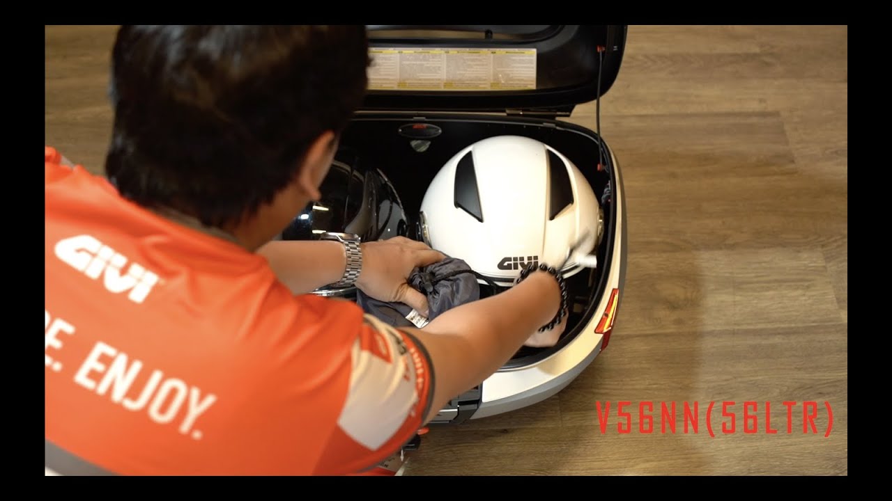 FITTING TEST!! #กล่องท้าย #GIVI สามารถจุของได้เยอะขนาดไหน มาลองจัดของลงไปกัน!