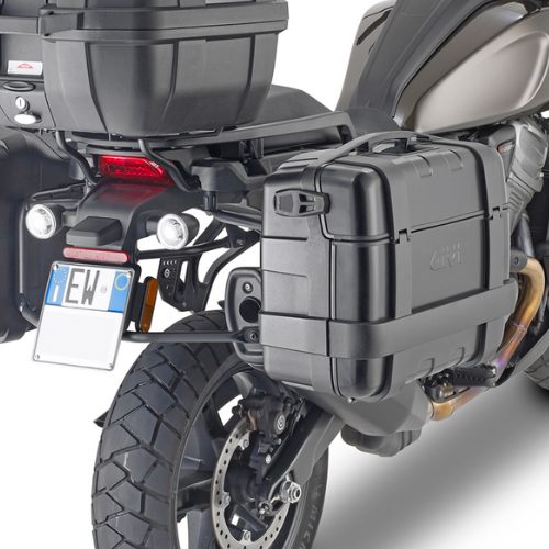 GIVI TRK33B Side Case mounted on motorcycle