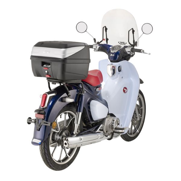 รถมอเตอร์ไซค์ Honda Super Cub C125 ติดตั้งอุปกรณ์แต่งรถมอเตอร์ไซค์ GIVI