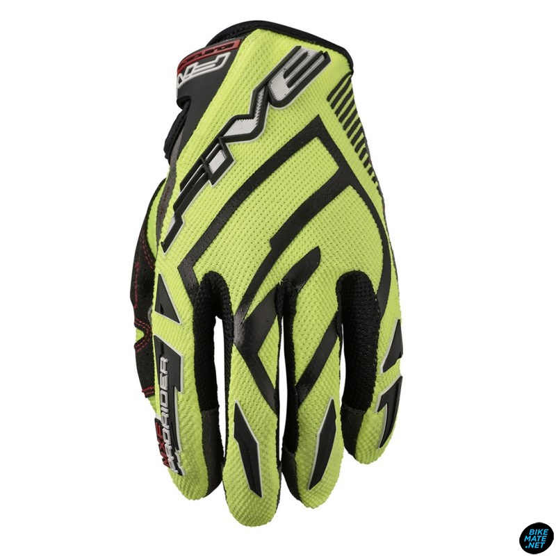 FIVE ADVANCED GLOVES – MXF PRO RIDER S – Fluo Yellow