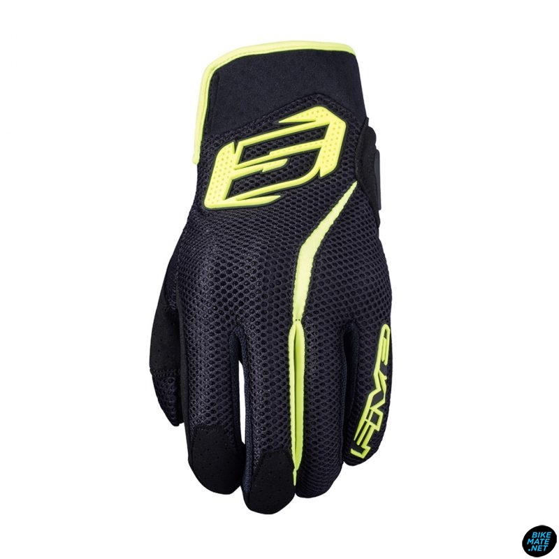 FIVE ADVANCED GLOVES – RS5 AIR – Fluo Yellow – MOTORCYCLE GLOVES