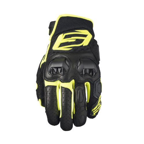 FIVE Advanced Gloves SF3 Yellow - ถุงมือขี่รถมอเตอร์ไซค์
