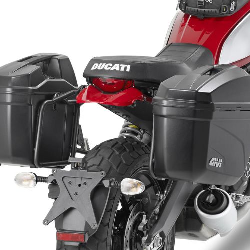 GIVI PL7407 Side Rack for Ducati Scrambler - แร็คข้างติดรถมอเตอร์ไซค์