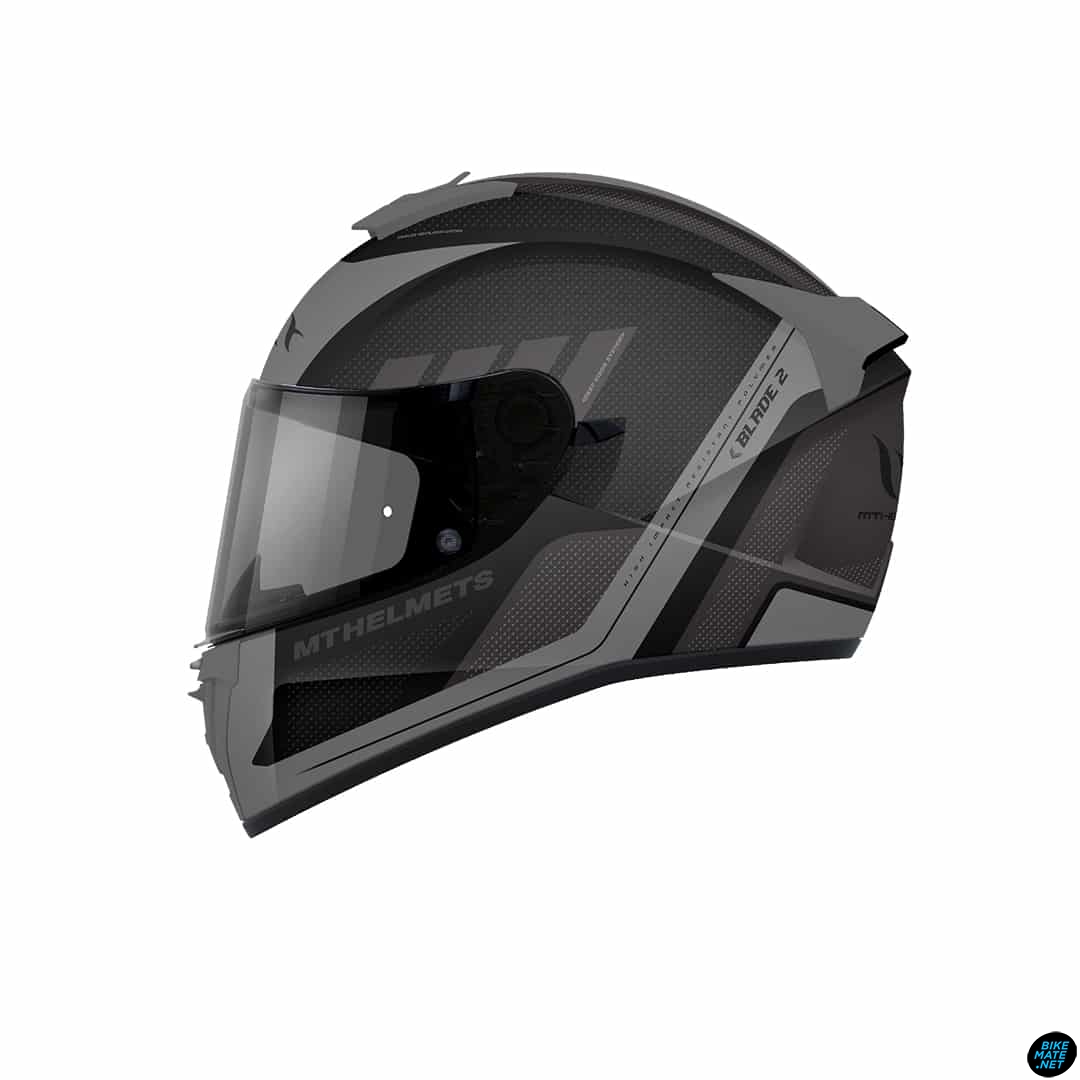 MTHelmets Blade 2 SV Plus Matt Grey Full Face Helmets
