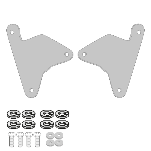 GIVI 1179KIT Fitting kit for Honda CRF1100 Africa Twin