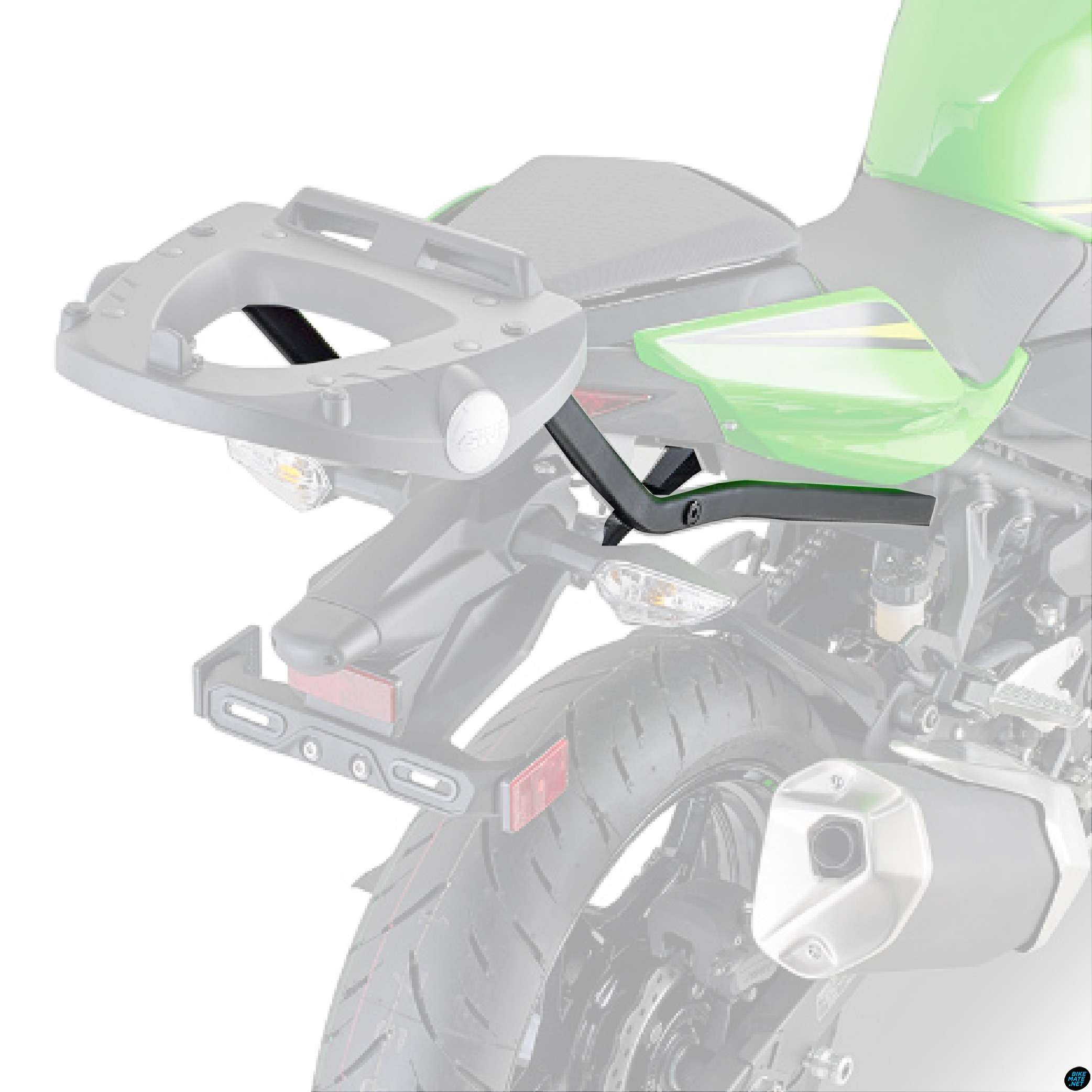 GIVI 4127FZ Rear Rack for Kawasaki Ninja 400 – อุปกรณ์ติดตั้ง