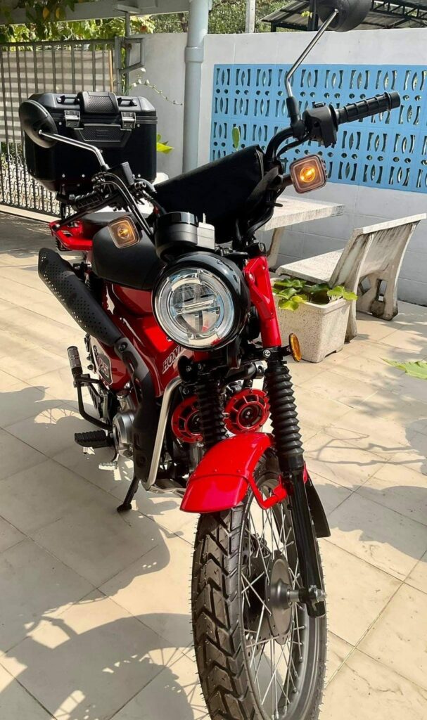 แต่ง HONDA CT125 ด้วยอุปกรณ์แต่งรถมอเตอร์ไซค์จาก GIVI