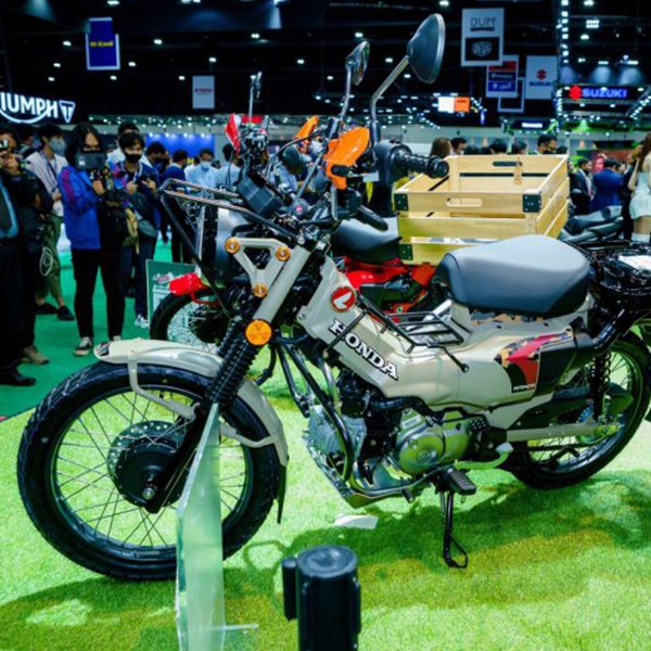 GIVI SOFT BAG :: CORIUM :: ON BOARD HONDA CT125 AT BANGKOK MOTOR SHOW 2020