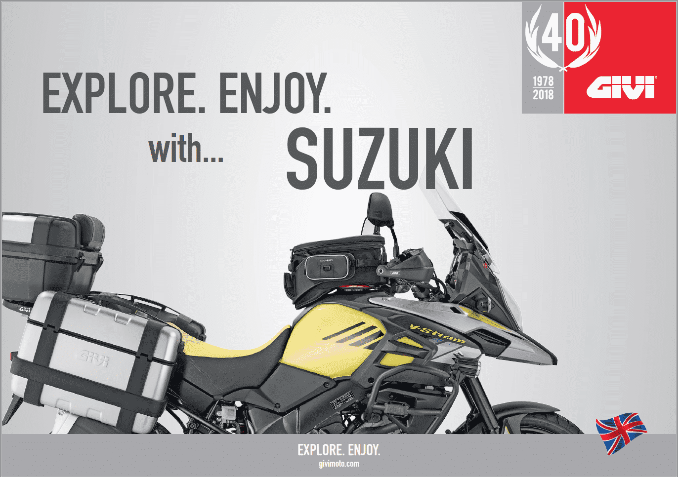GIVI Accessories for Suzuki Motorcycles - ของแต่ง GIVI สำหรับ Suzuki