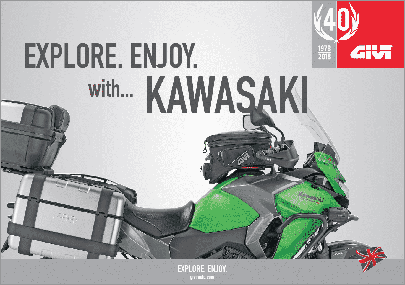 GIVI Accessories for Kawasaki Motorcycles - ของแต่ง GIVI สำหรับ Kawasaki
