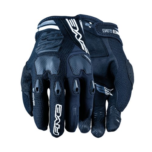 ถุงมือมอเตอร์ไซค์วิบาก FIVE Advanced Gloves E2 สีดำ