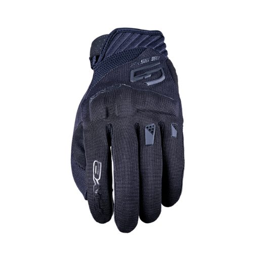 ถุงมือขี่รถมอเตอร์ไซค์ FIVE Advanced Gloves รุ่น RS3 EVO สีดำ