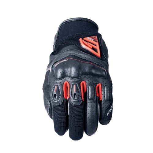 FIVE Advanced Gloves – RS2 EVO Black/Red – ถุงมือขี่รถมอเตอร์ไซค์