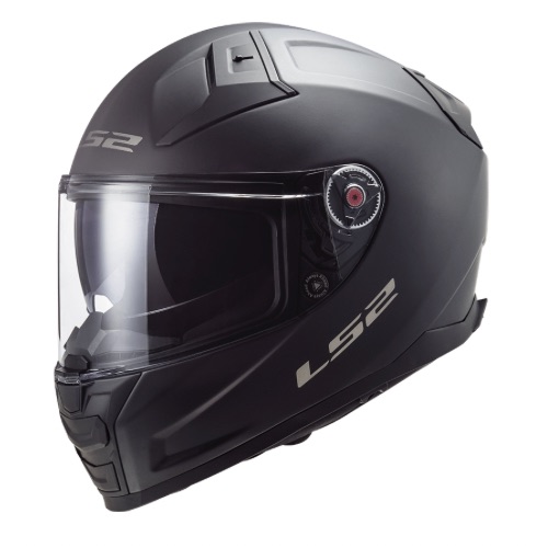 LS2 Helmets – Vector II FF811 Solid Matt Black – หมวกกันน็อคเต็มใบ