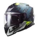 LS2 Helmets FF800 Storm - Sprinter Matt Black Silver Cobalt หมวกกันน็อคเต็มใบ