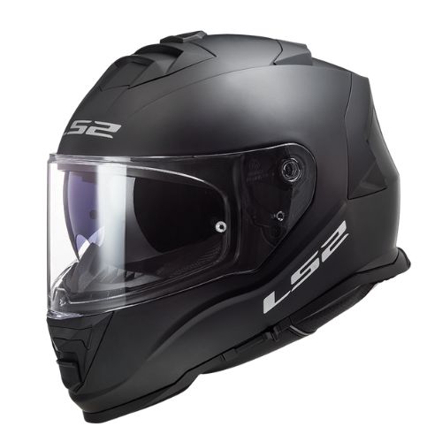 LS2 Helmet Storm - Solid Matt Black หมวกกันน็อคเต็มใบ