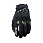 FIVE Advanced Gloves - RS3 EVO Airflow Black Fluo Yellow - ถุงมือขี่มอเตอร์ไซค์