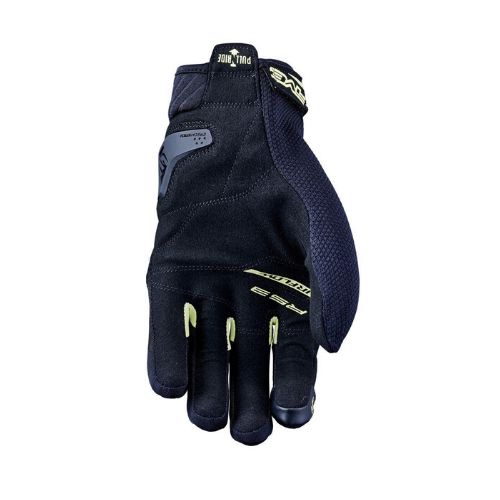 FIVE Advanced Gloves - RS3 EVO Airflow Black Fluo Yellow - ถุงมือขี่มอเตอร์ไซค์