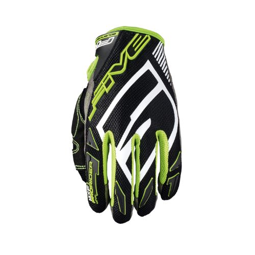 Five Advanced Gloves MXF Prorider S Black Green - ถุงมือขี่รถมอเตอร์ไซค์