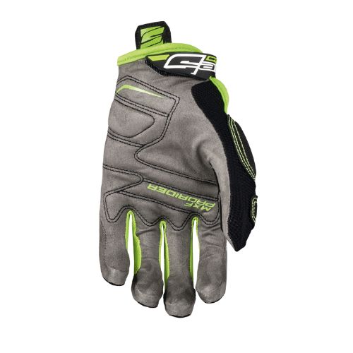 Five Advanced Gloves MXF Prorider S Black Green - ถุงมือขี่รถมอเตอร์ไซค์