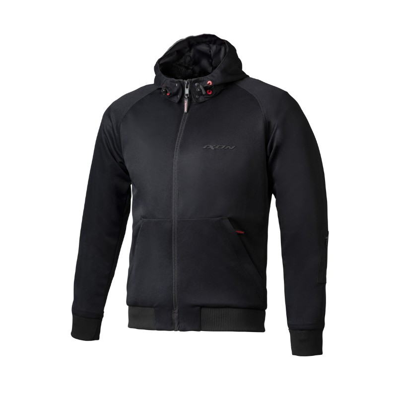 IXON Hoodie Air A Black - เสื้อฮู้ดดี้ขี่มอเตอร์ไซค