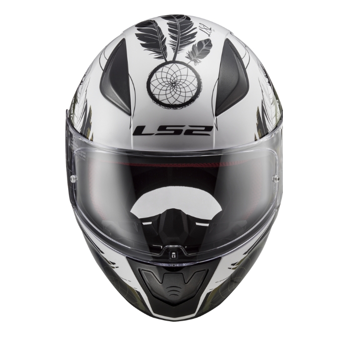 LS2 Helmets FF353 Rapid Boho Black Pink - หมวกกันน็อคเต็มใบ