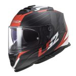 หมวกกันน็อค LS2 Helmets FF800 (V2) Nerve Matt Black Red