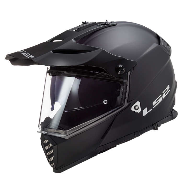 LS2 Helmets MX436 Solid Matt Black