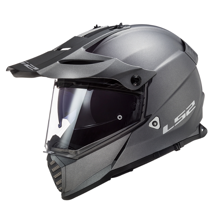 LS2 Helmets MX436 Pioneer EVO Matt Titanium