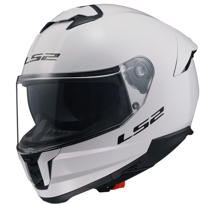 LS2 Helmets FF808 Gloss White หมวกกันน็อค