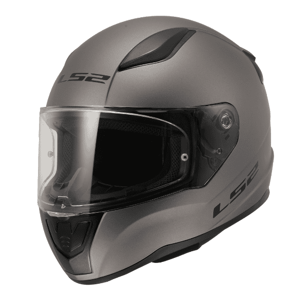 LS2 Helmets FF353 Solid Matt Titanium หมวกกันน็อคเต็มใบ