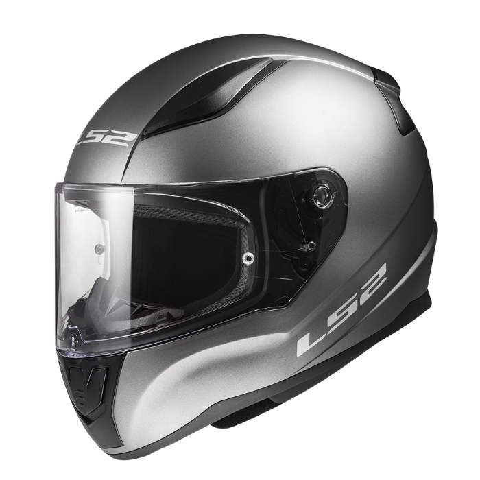 LS2 Helmets FF353 Solid Matt Titanium หมวกกันน็อคเต็มใบ