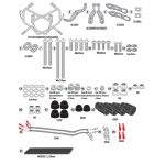 GIVI PLO1201CAM Side Rack แร็คท้ายเฉพาะรุ่น Honda XL750 Transalp