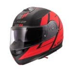 FF908 Strobe II Code Black Red Modular Helmets หมวกกันน็อคยกคาง