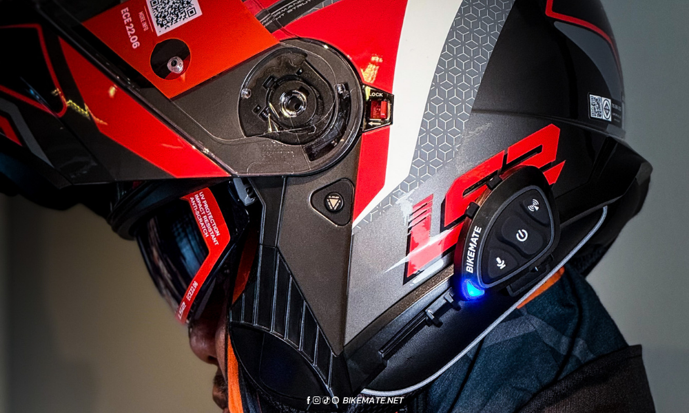 BIKEMATE UrbanX BMT01 Motorcycle Helmet Bluetooth บลูทูธหมวกกันน็อค