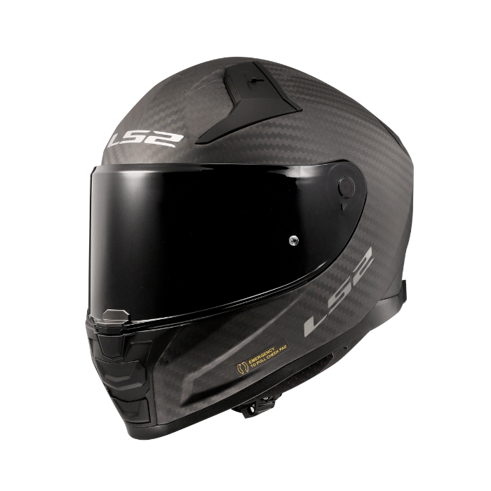 LS2 FF811 Solid Matt Carbon Full Face Helmet หมวกกันน็อคเต็มใบ