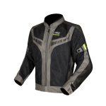 LS2 Garda Jacket Green Black Hi-Vis Yellow เสื้อการ์ดขี่มอเตอร์ไซค์