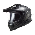LS2 Helmets MX701 Carbon - Solid Carbon หมวกกันน็อคแอดเวนเจอร์
