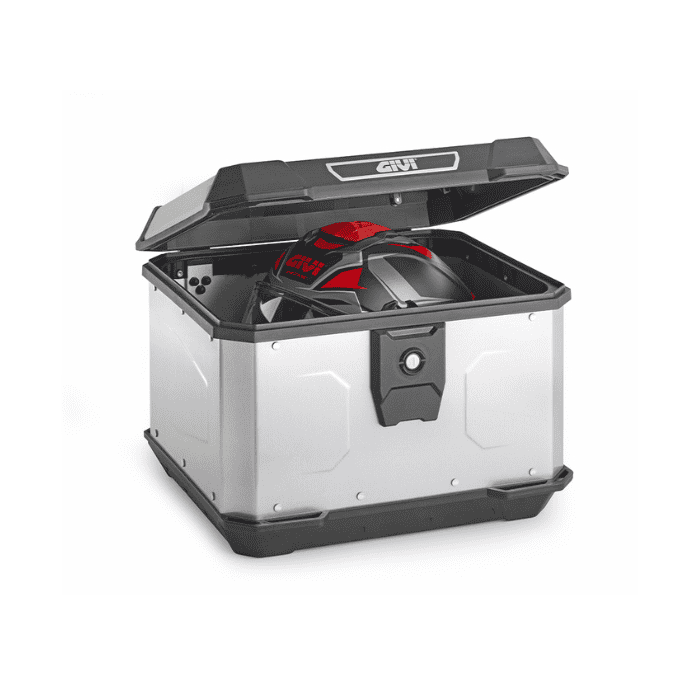 givi-mtn47n-open GIVI MTN47B Aluminium Top Case