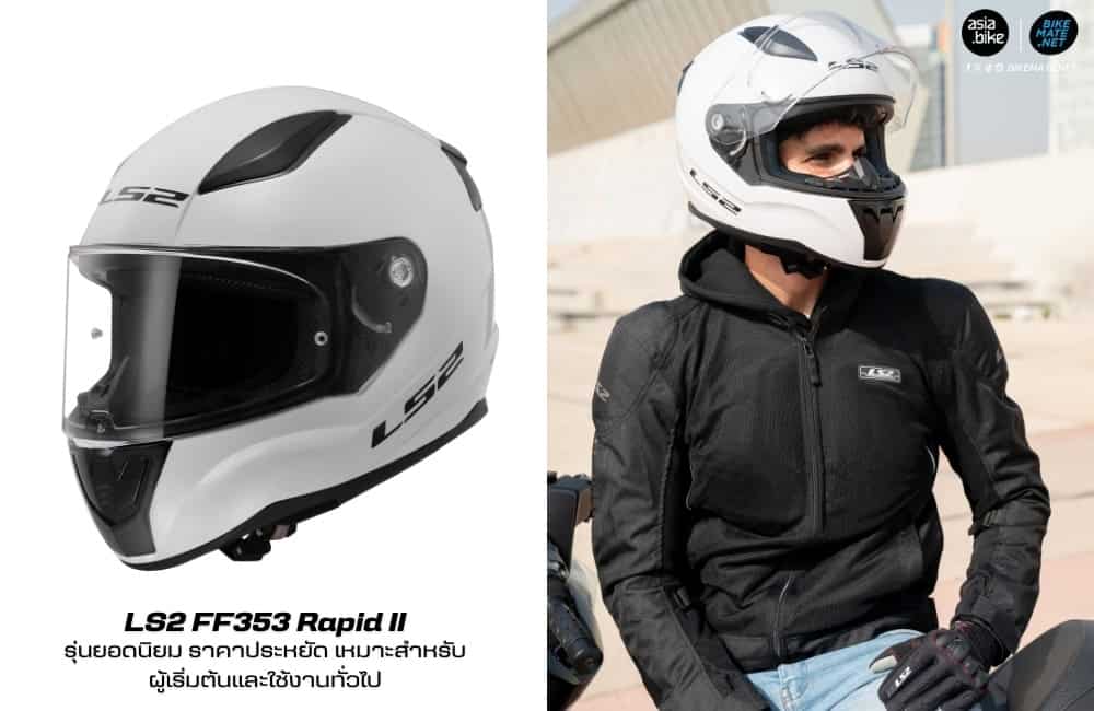 LS2 Full Face Helmets FF353 Rapid II