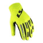 LS2 Bend Man Gloves - Hi-Vis Yellow Grey
