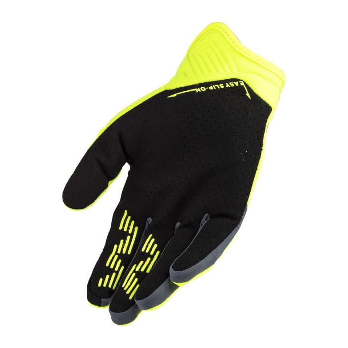 ls2-bend-hv-yellow (2) LS2 Bend Man Gloves - Hi-Vis Yellow Grey