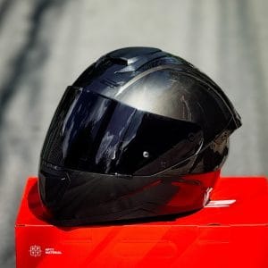 LS2 FF802 Flash II Solid Jeans Titanium Full Face Helmet