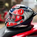 LS2 Helmets FF806 Fusion Lil Simz Grey Red