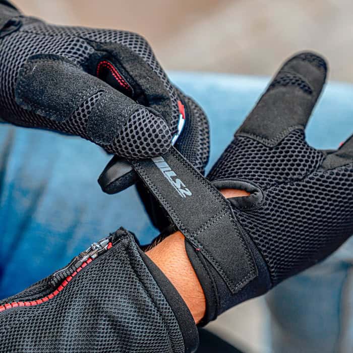 ls2-cool-man-gloves (3) LS2 Cool Man Gloves Black Motorcycle Gloves