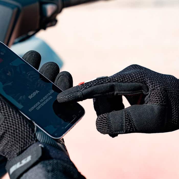 ls2-cool-man-gloves (4) LS2 Cool Man Gloves Black Motorcycle Gloves