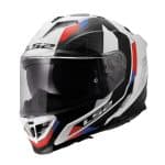 LS2 FF818 Storm III Sporty White Blue Red Full Face Helmet