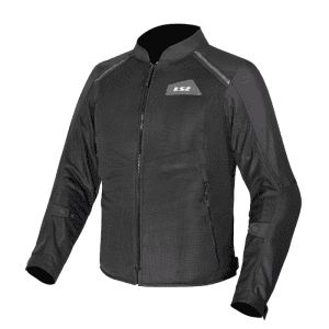LS2 Breeze Black Motorcycle Jackets