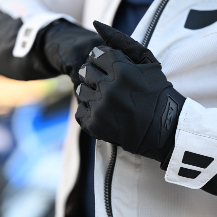 ls2-hiker-man-gloves-black LS2 Hiker Man Gloves Black ถุงมือขี่มอเตอร์ไซค์