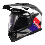 LS2 MX702 Rally Gloss Red White Blue